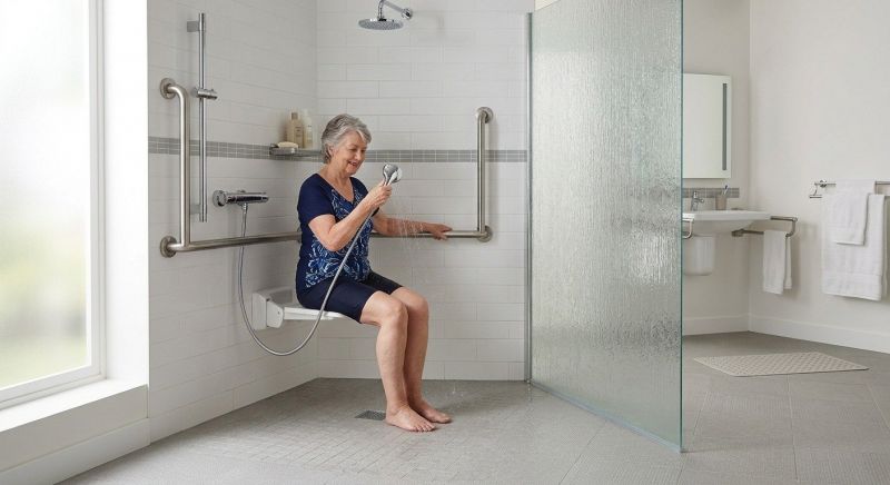 Senior Shower Installation in West Chester, PA
